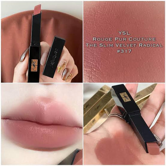 YSL The Slim Velvet Radical Matte Lipstick #317 Exploding Nude