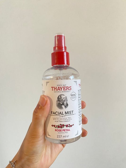 Thayers Alcohol- Rose Petal Witch Hazel -12 Oz Facial Toner