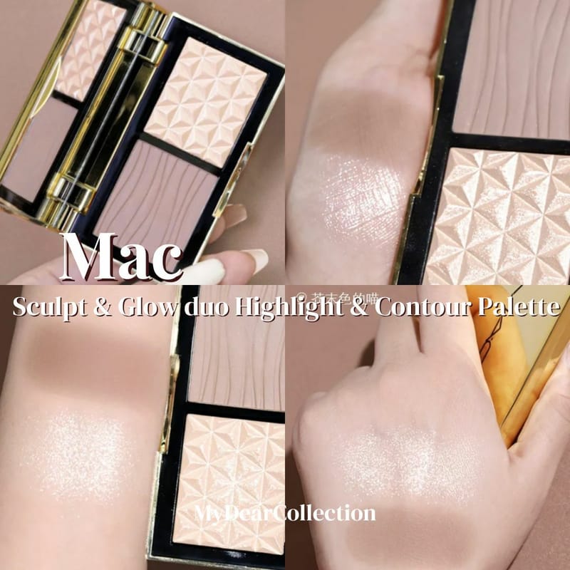 Mac sculpt and glow duo highlight and contour palette