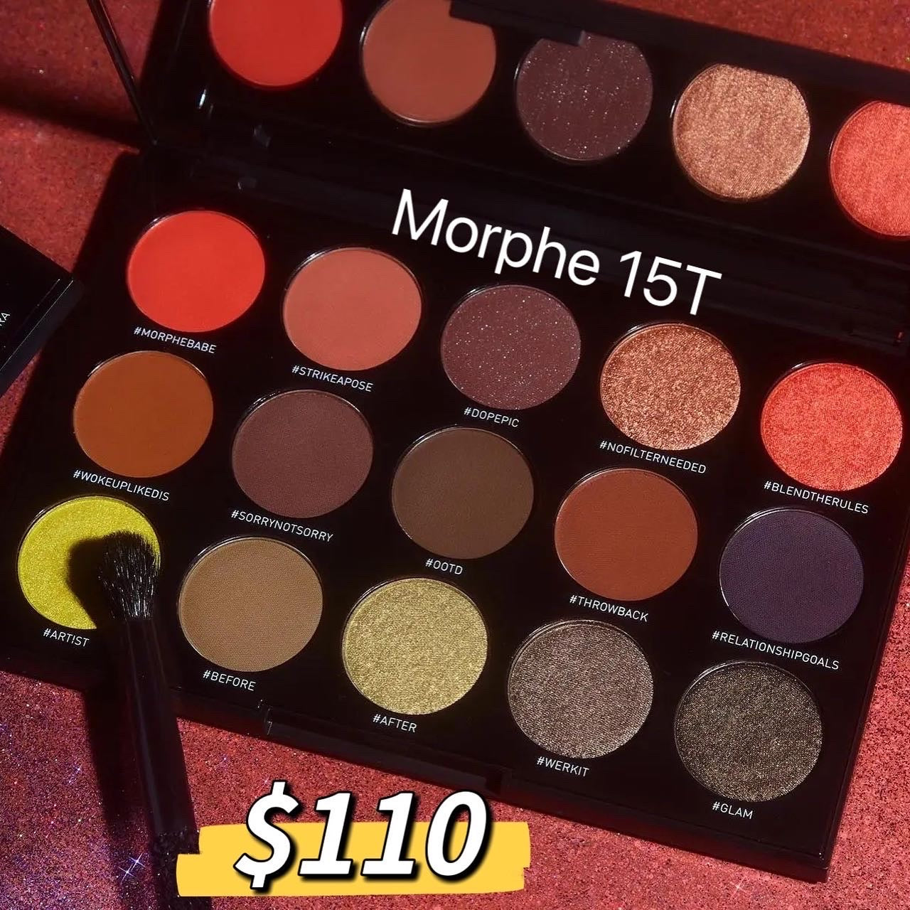 Morphe eyeshadow palette 15T