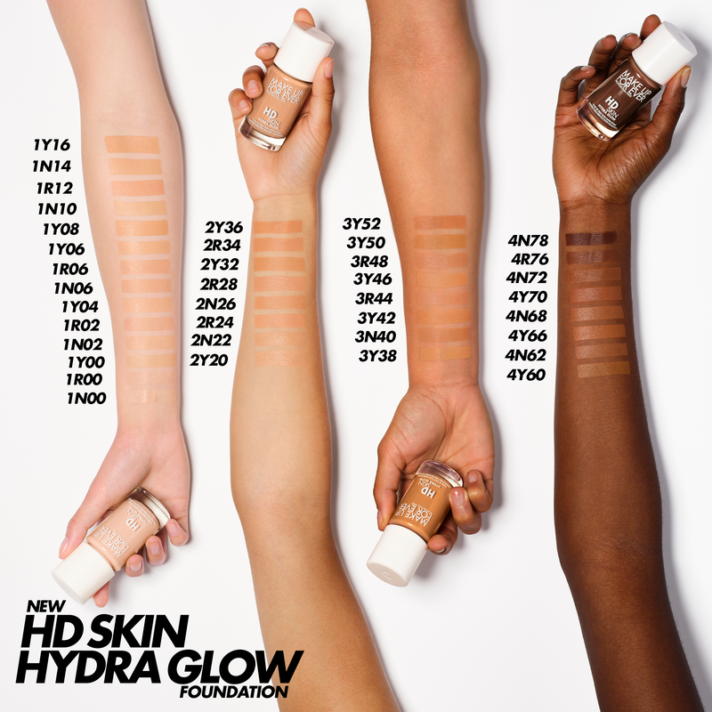 MAKE UP FOR EVER HD Skin Hydra Glow Foundation 高清光感柔焦粉底 30ML