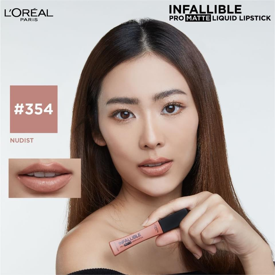L'Oréal Paris Infallible Pro-matte Liquid Lipstick - 354 Nudist