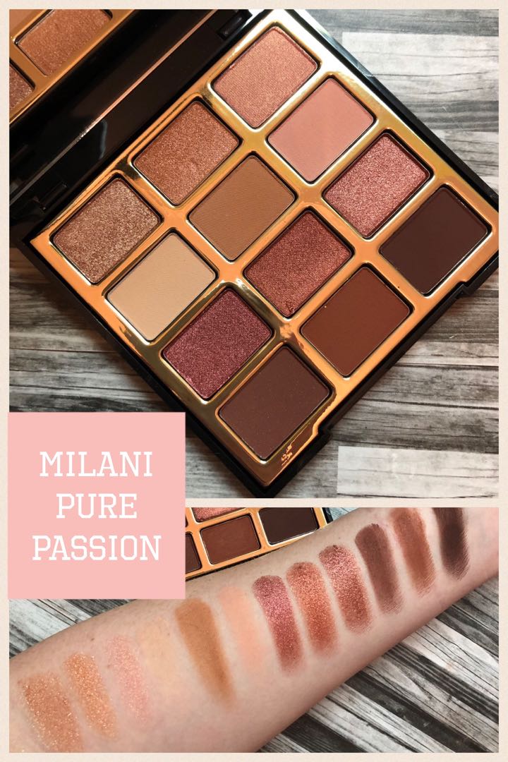 Milani pure passion eyeshadow palette
