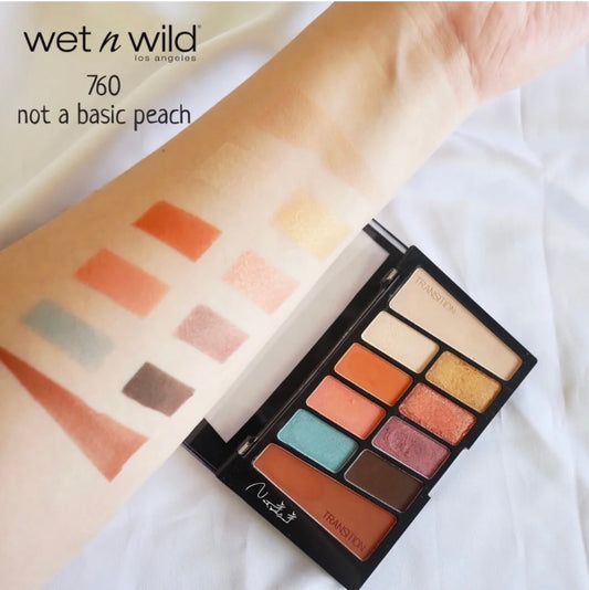 Wet n wild eyeshadow palette not a basic peach