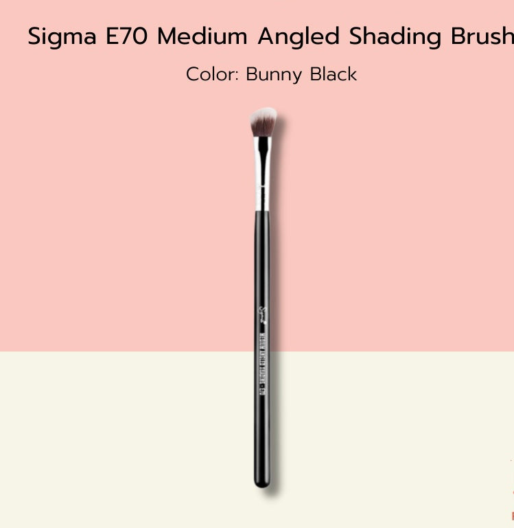 Sigma E70 Medium Angled Shading Brush Bunny Black