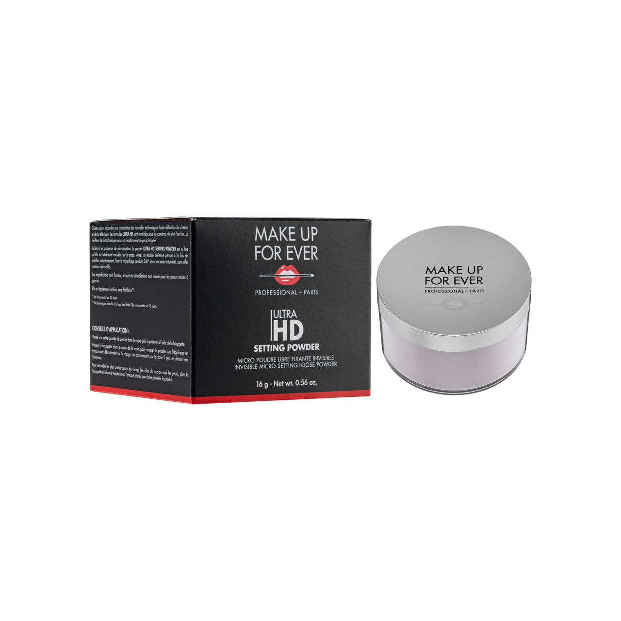 Make up for ever ultra HD powder. #1.2 Pale Lavender 16g