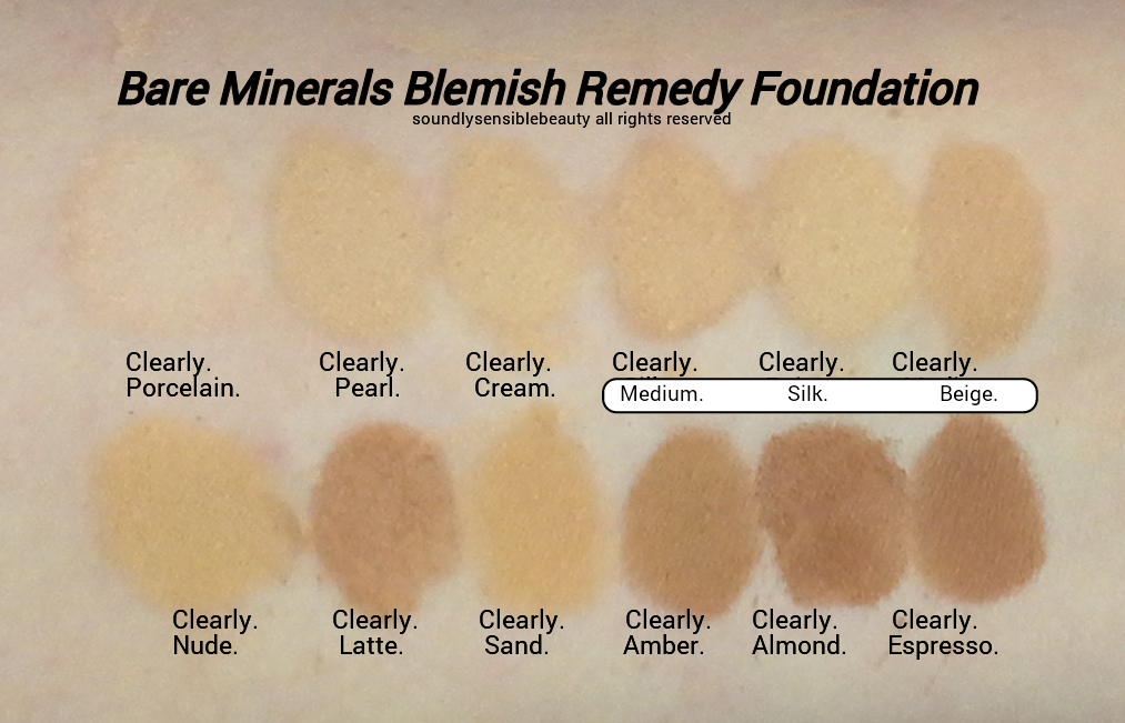 Bareminerals blemish remedy foundation #clearly medium
