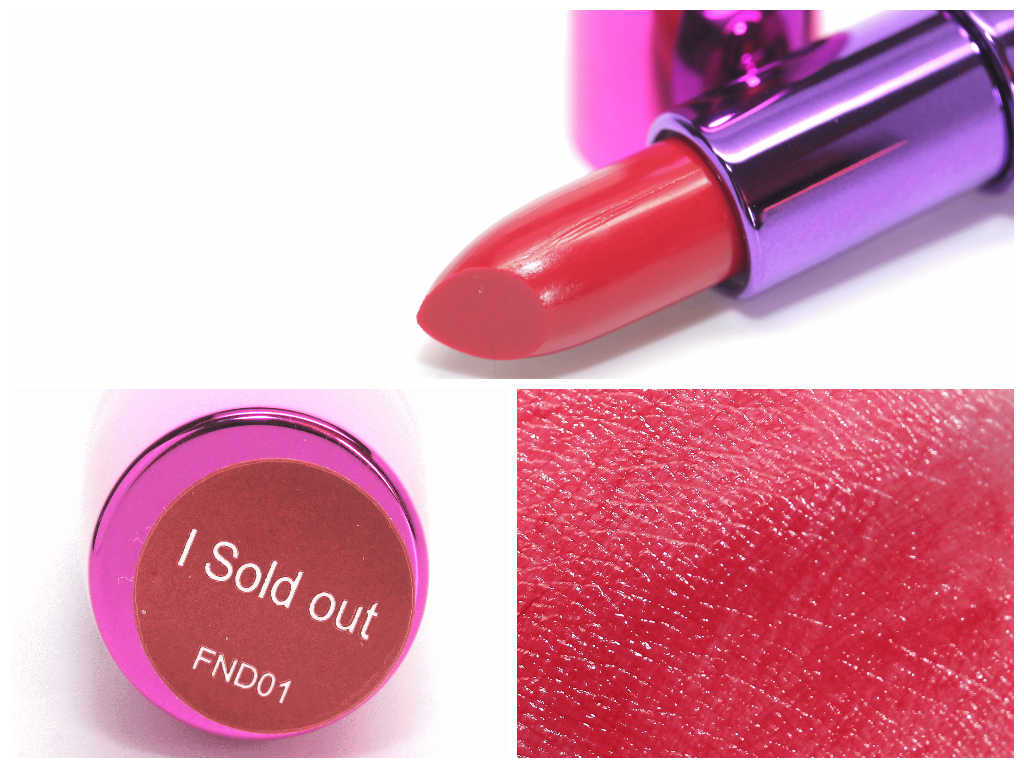 Makeup Revolution I Heart Makeup - Lip Geek Lipstick - I sold out
