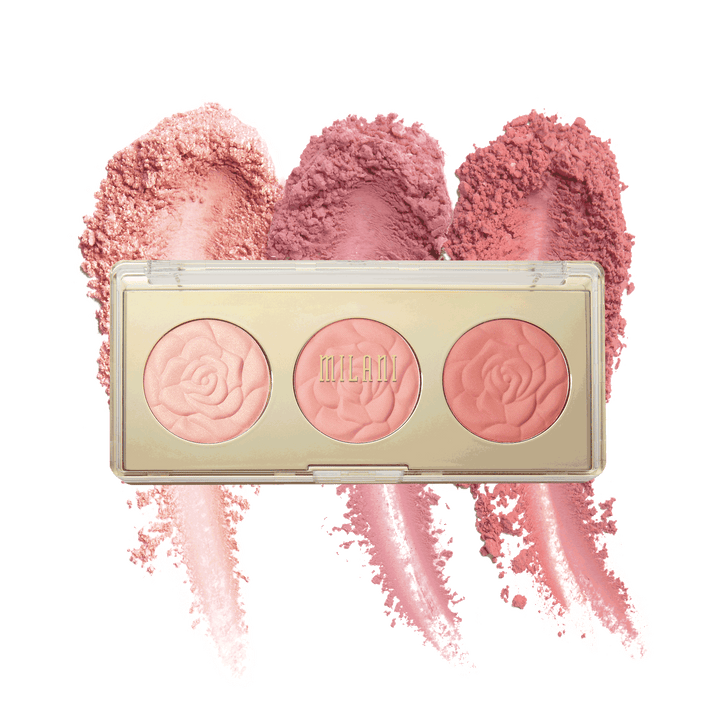 Milani rose blush trio palette #02 floral fantasy