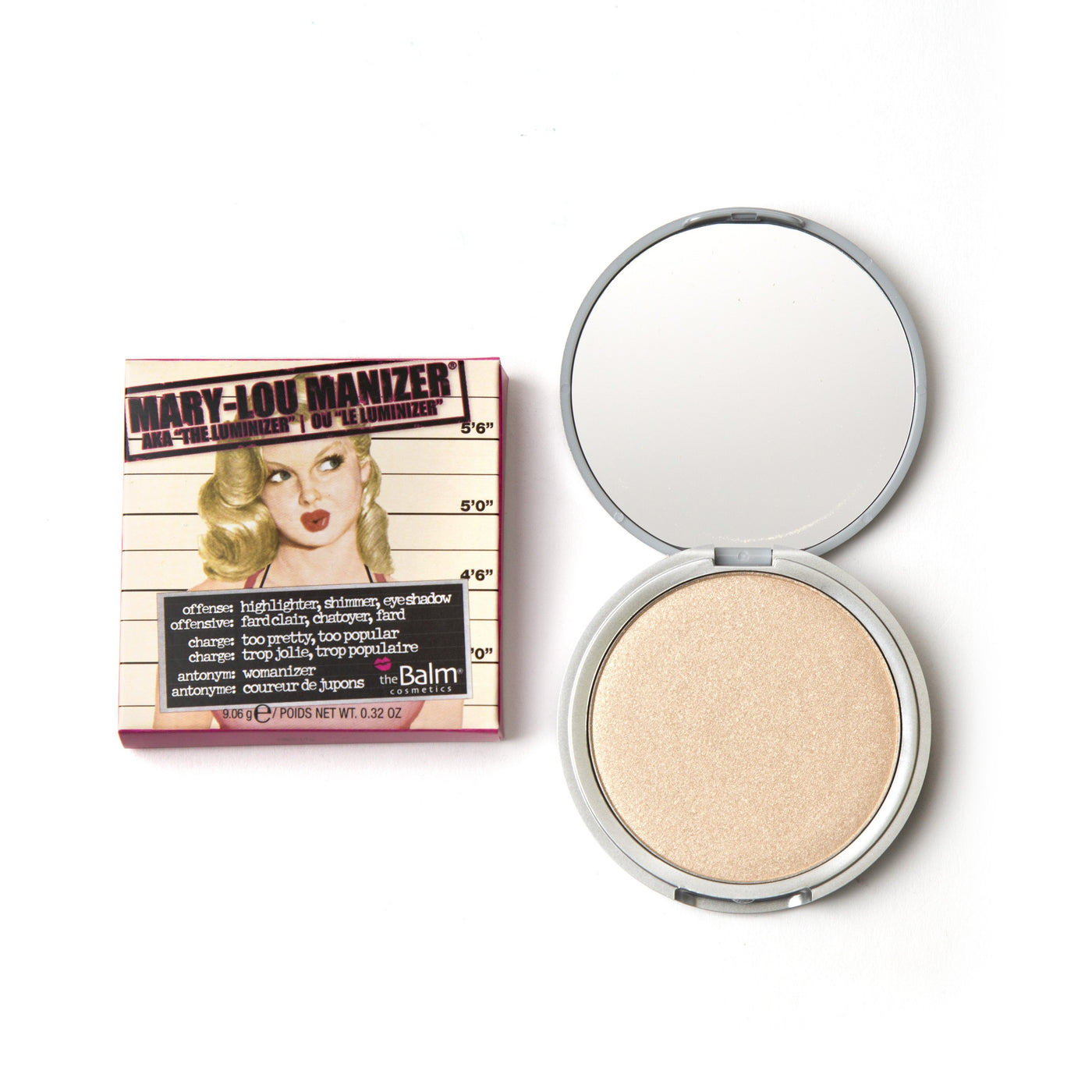 The Balm Mary-Lou  highlighter full size 9.06g