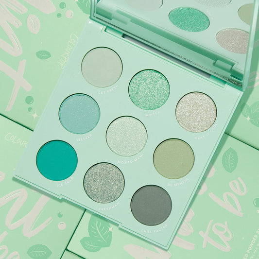 Colourpop mint to be eyeshadow palette