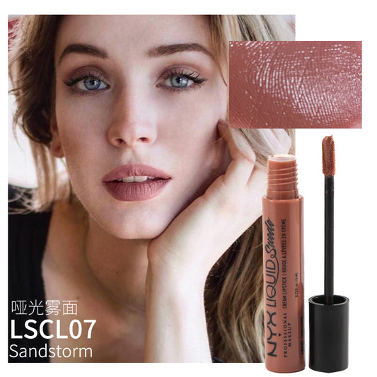 NYX Professional Makeup Liquid Suede Cream Lipstick #07 sandstorm