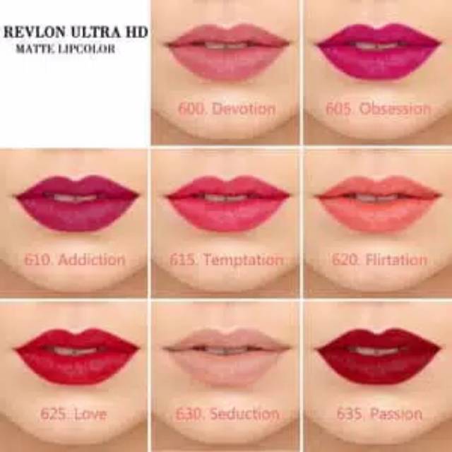 Revlon, Ultra HD Matte, Lip color, #620 Flirtation 5.9ml