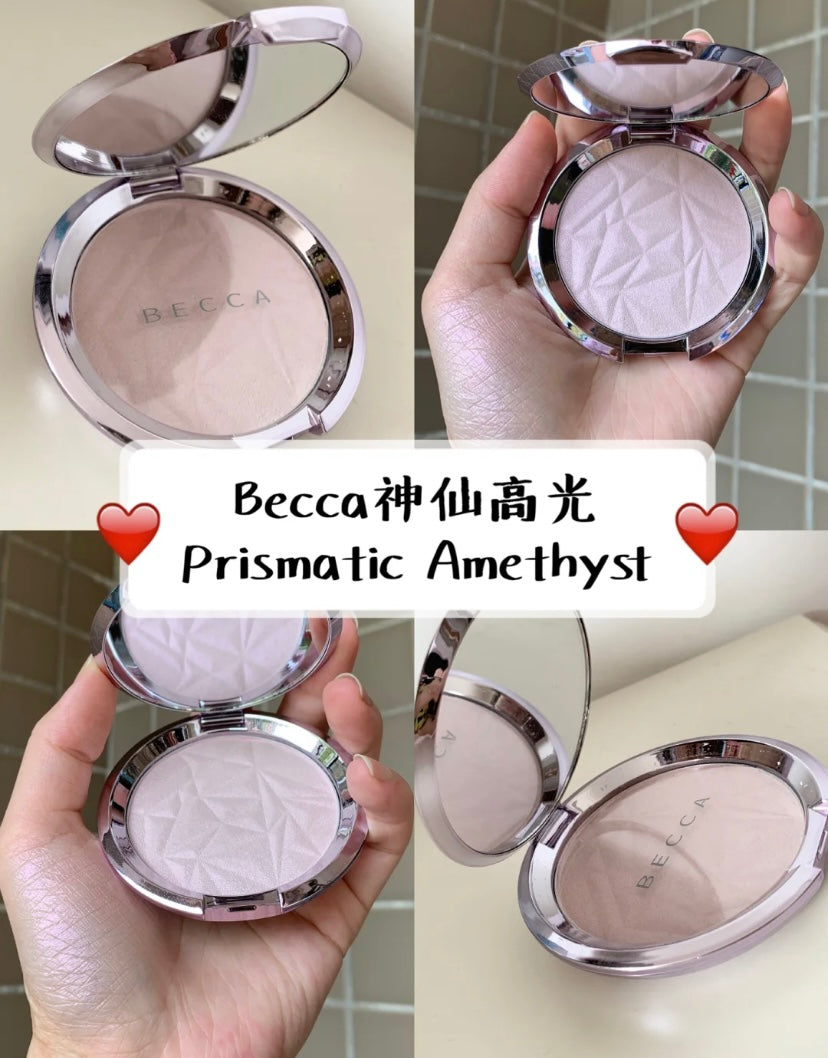 BECCA Shimmering Skin Perfector Pressed Highlighter- Prismatic Amethyst