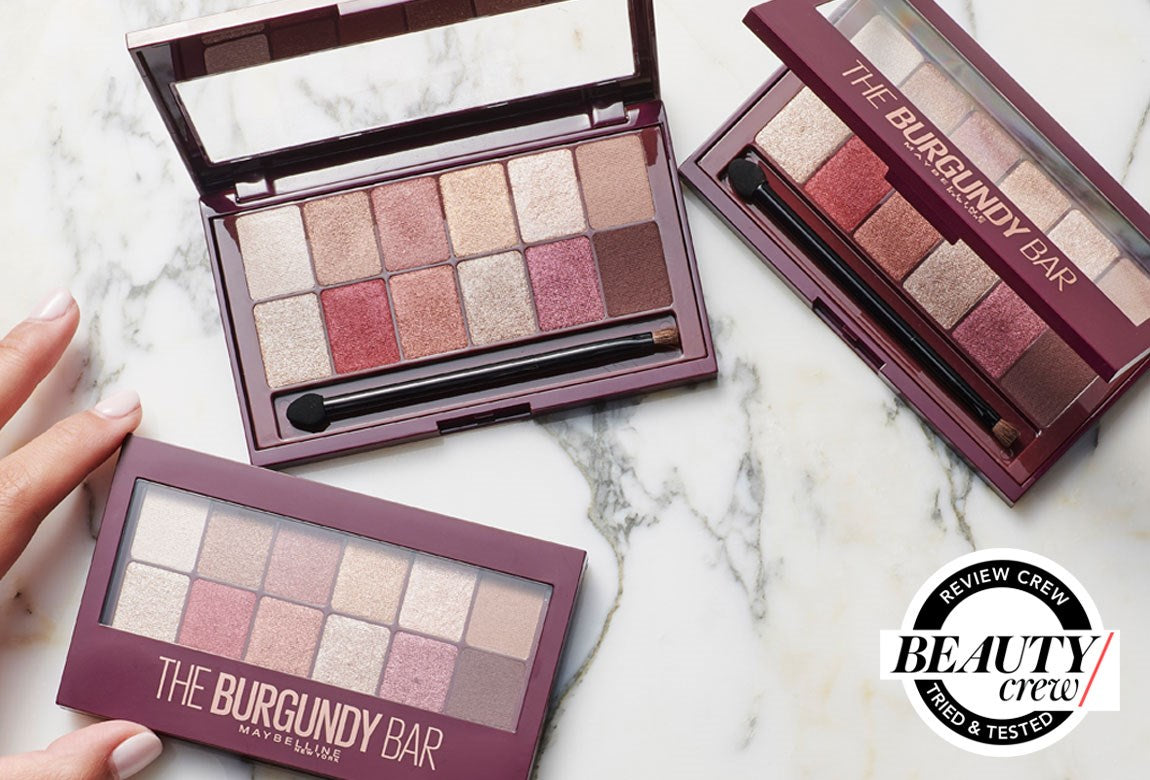 Maybelline the burgundy bar eyeshadow palette