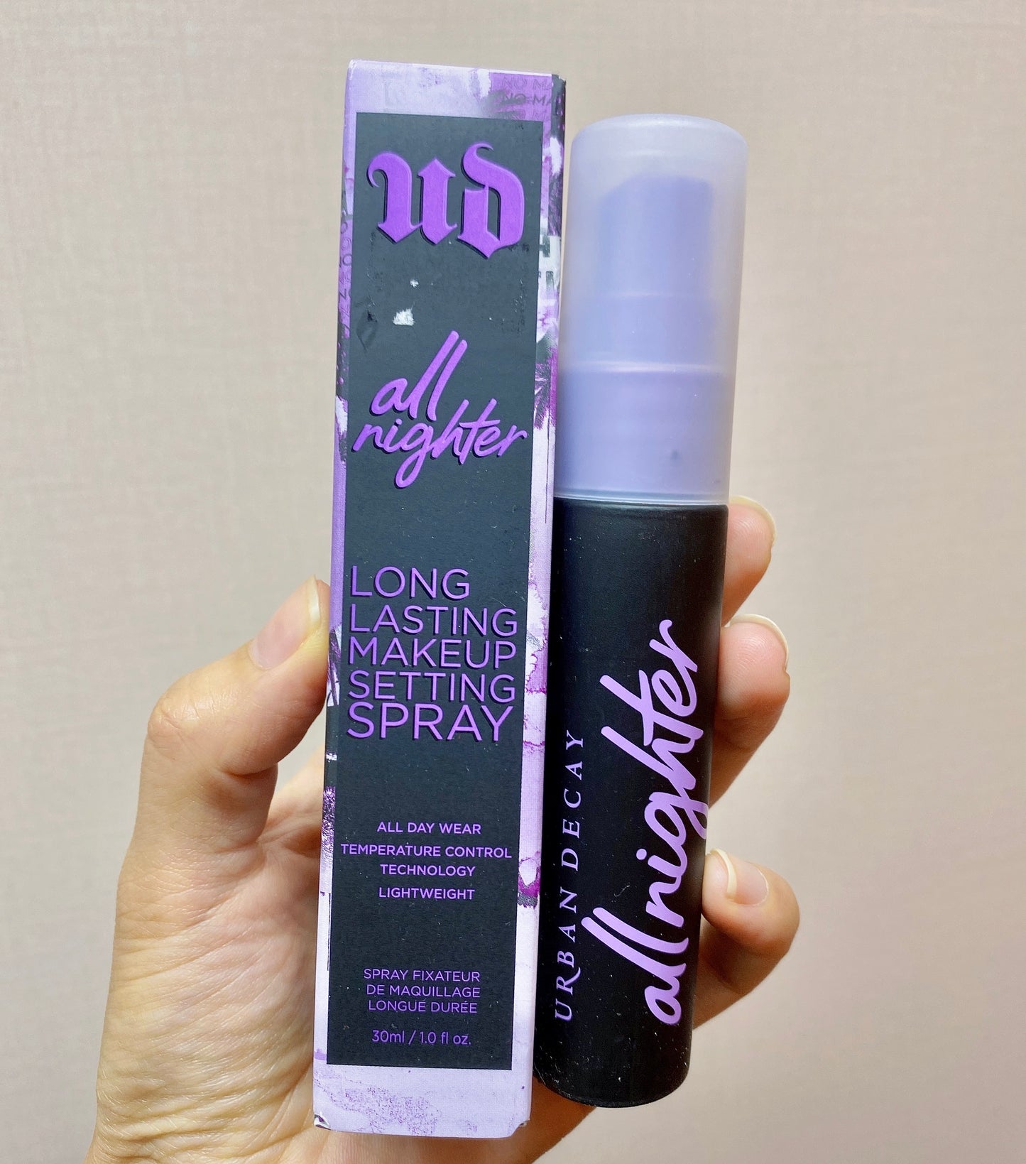 Urban Decay allnighter long lasting setting spray 30ml 持久定妝噴霧