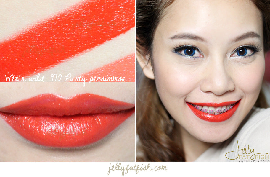 Wet n Wild MegaLast Lip Color # Purty Persimmon 970